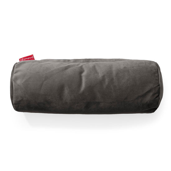 Bolster Scatter Cushion 20 x 55cm - Velvet Graphite Grey 02