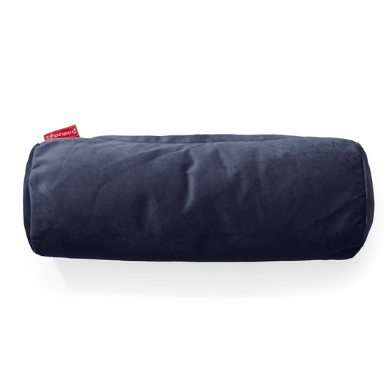 Bolster Scatter Cushion 20 x 55cm - Velvet Midnight Blue 02