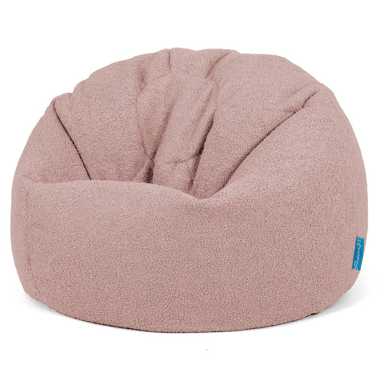 Classic Kids Bean Bag Chair 1-5 yr - Boucle Pink 01