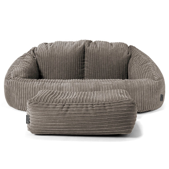 Bubble Sofa Bean Bag - Cord Graphite Grey 02