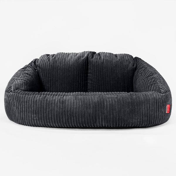 Kids' Giant Bubble Sofa 3-14 yr - Cord Black 01