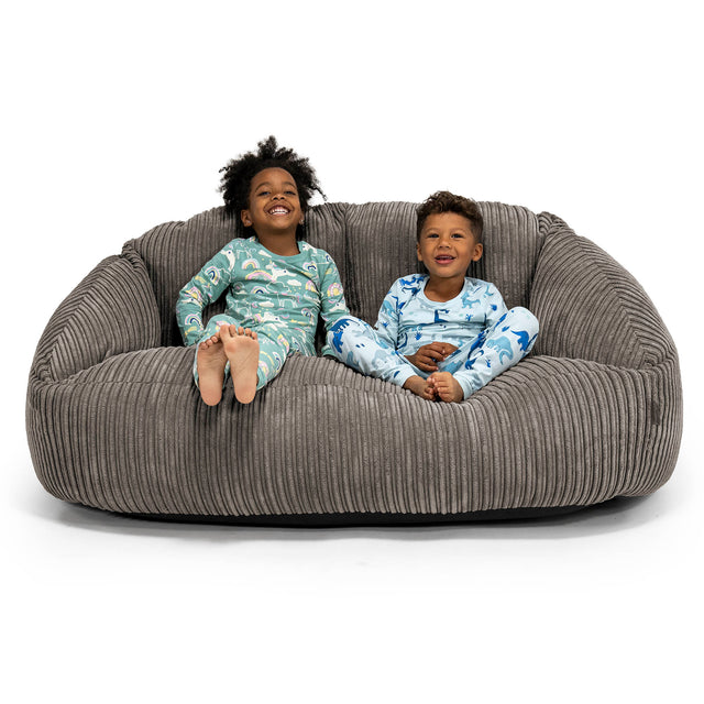 Kids' Giant Bubble Sofa 3-14 yr - Cord Graphite 01