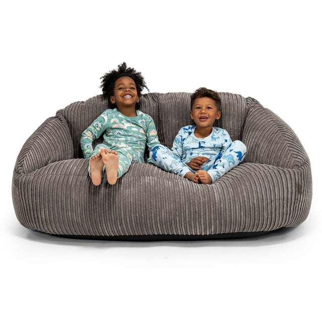 Kids' Giant Bubble Sofa 3-14 yr - Cord Graphite 01