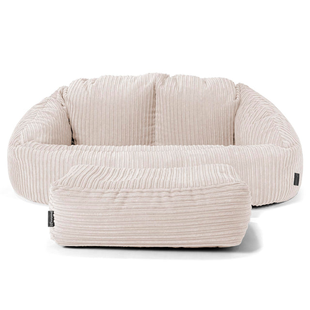 Kids' Giant Bubble Sofa 3-14 yr - Cord Ivory 02