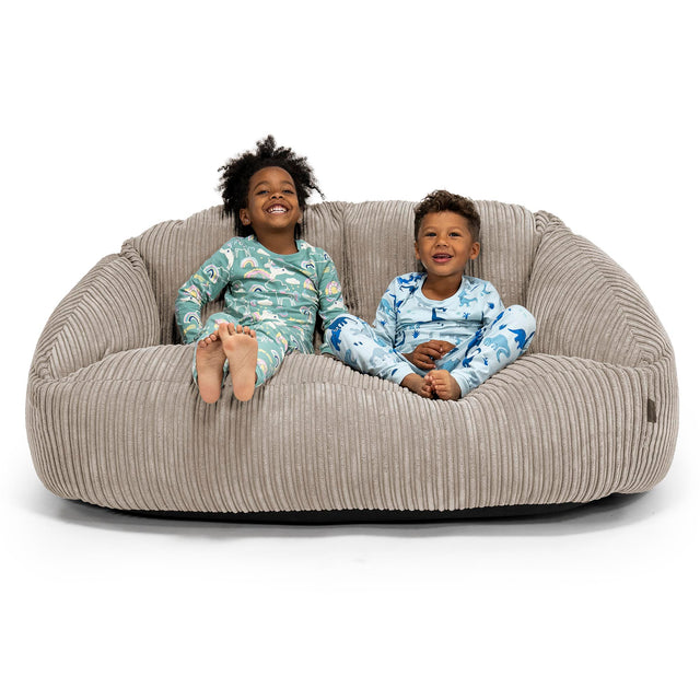 Kids' Giant Bubble Sofa 3-14 yr - Cord Mink 01