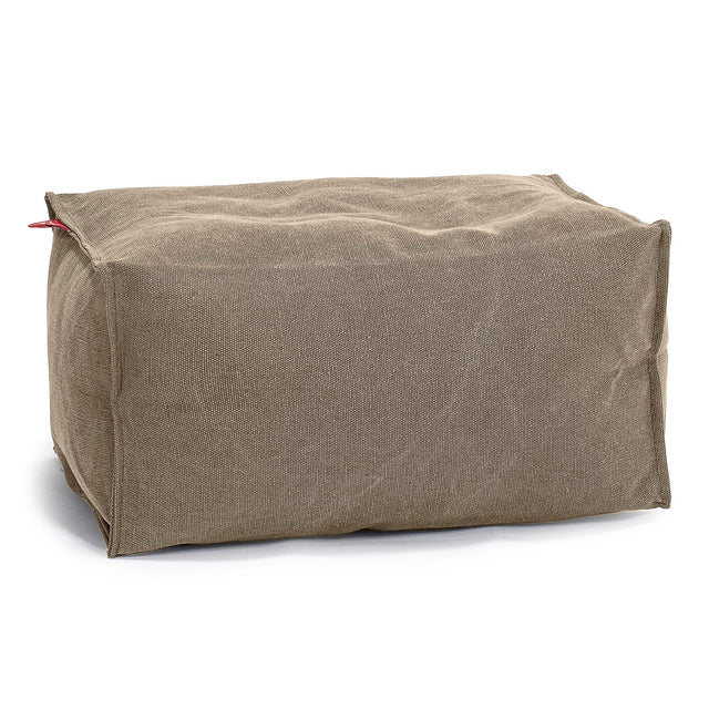 Small Footstool - Canvas Earth 01