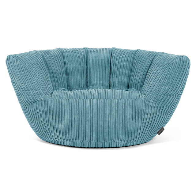 Charles Vintish Bean Bag - Cord Aegean Blue 01