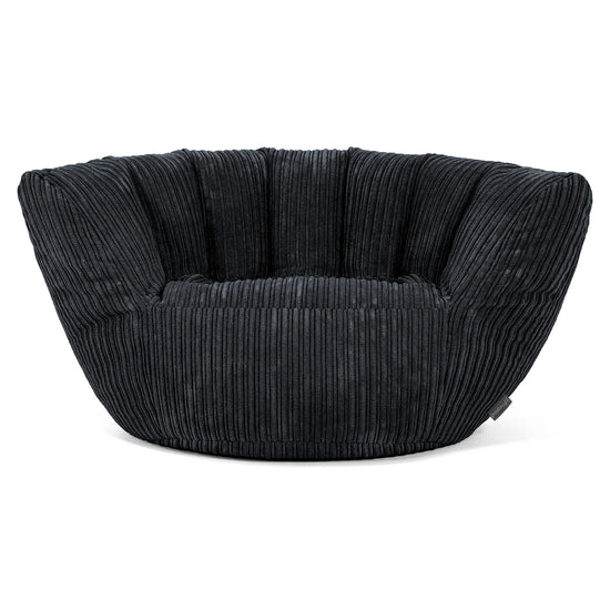 Charles Vintish Bean Bag - Cord Black 01