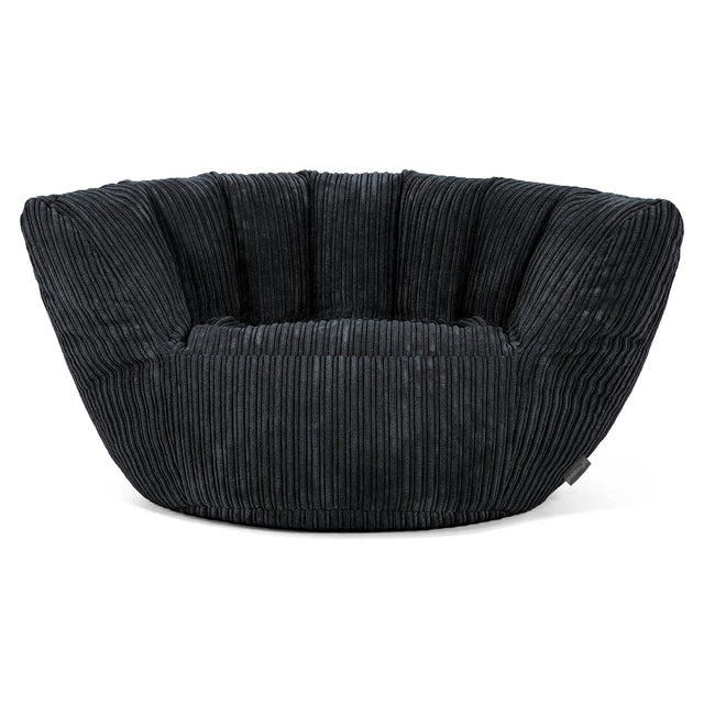 Charles Vintish Bean Bag - Cord Black 01