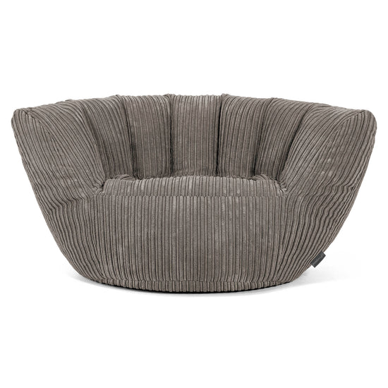 Charles Vintish Bean Bag - Cord Graphite Grey 01