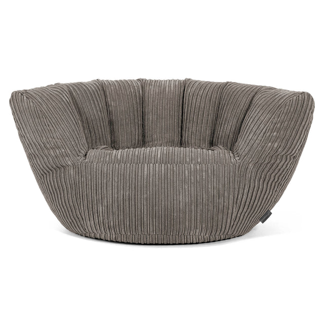 Charles Vintish Bean Bag - Cord Graphite Grey 01