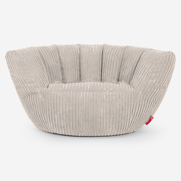 Charles Vintish Bean Bag - Cord Ivory 02