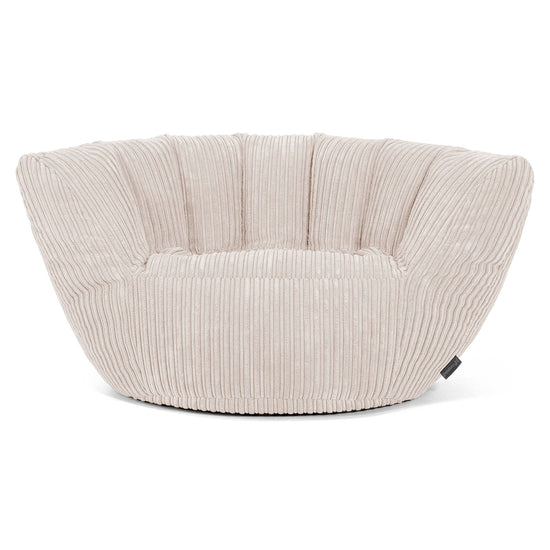 Charles Vintish Bean Bag - Cord Ivory 01