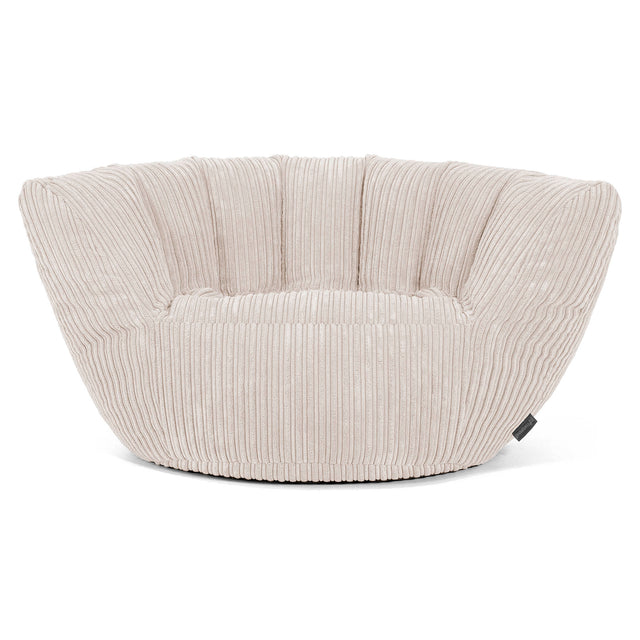 Charles Vintish Bean Bag - Cord Ivory 01