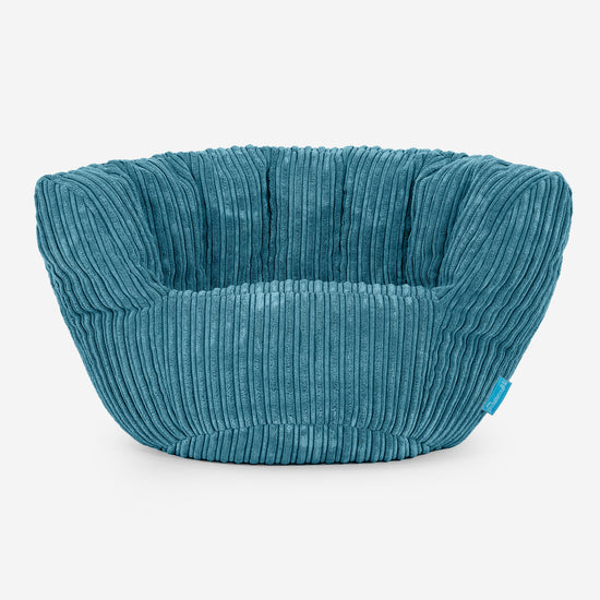 Charles Vintish Children's Bean Bag 2-6 yr - Cord Aegean Blue 01