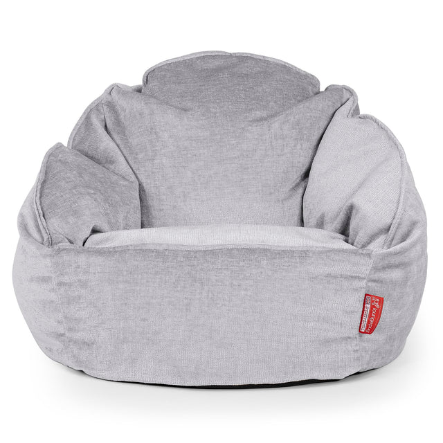 Bubble Bean Bag Chair - Chenille Grey 01