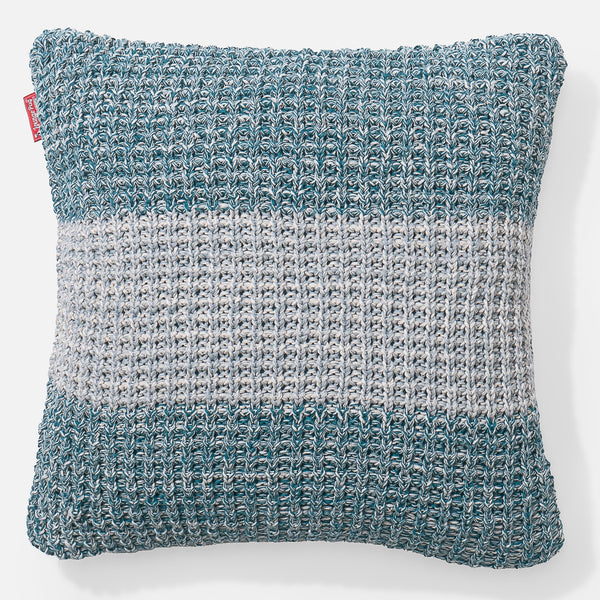 Scatter Cushion 45 x 45cm - 100% Cotton Chester Blue 01