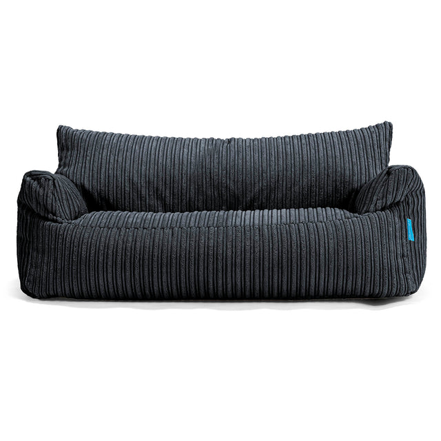 Josephine Children's Sofa Bean Bag 1-5 yr - Cord Black 01
