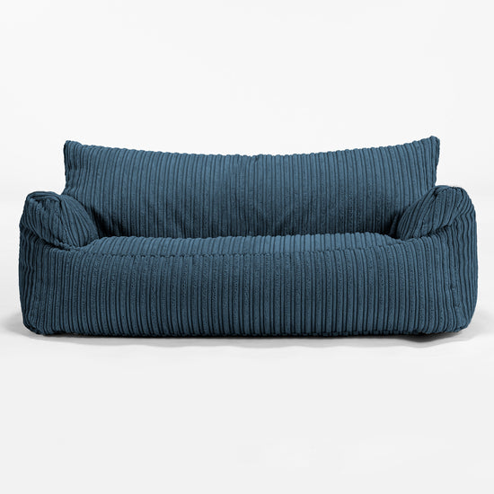 Josephine Children's Sofa Bean Bag 1-5 yr - Cord Navy Blue 01