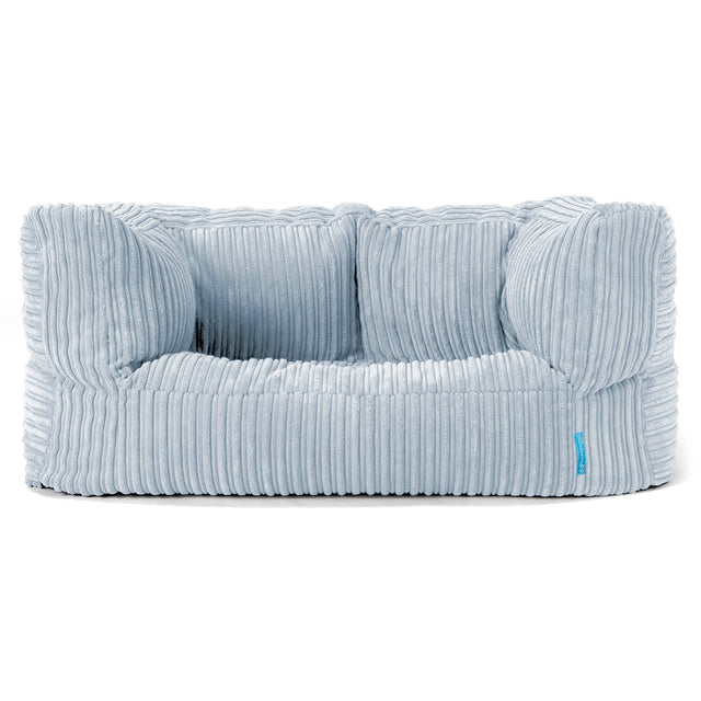 Albert Kids Sofa Bean Bag 2-6 yr - Cord Baby Blue 01