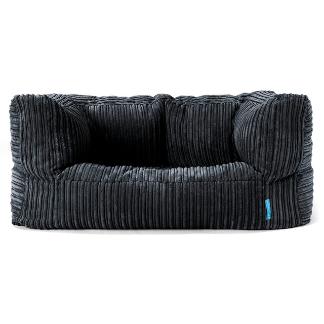 Albert Kids Sofa Bean Bag 2-6 yr - Cord Black 01