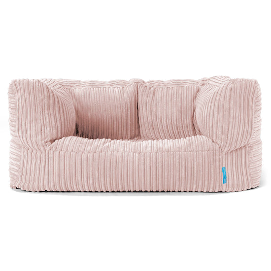 Albert Kids Sofa Bean Bag 2-6 yr - Cord Blush Pink 01