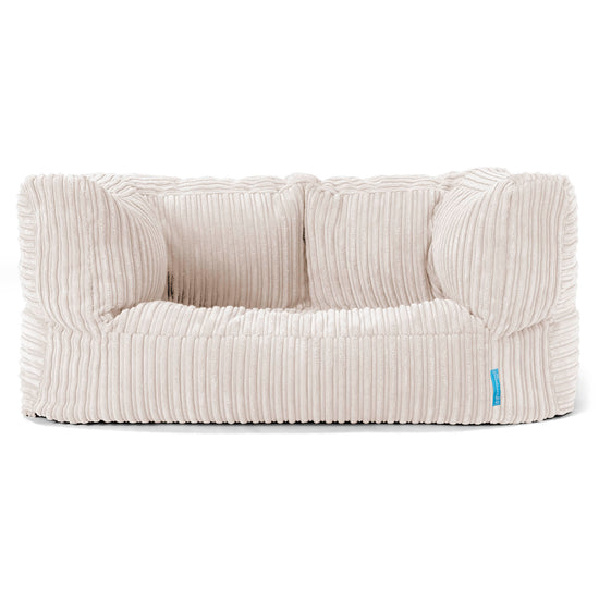 Albert Kids Sofa Bean Bag 2-6 yr - Cord Ivory 01