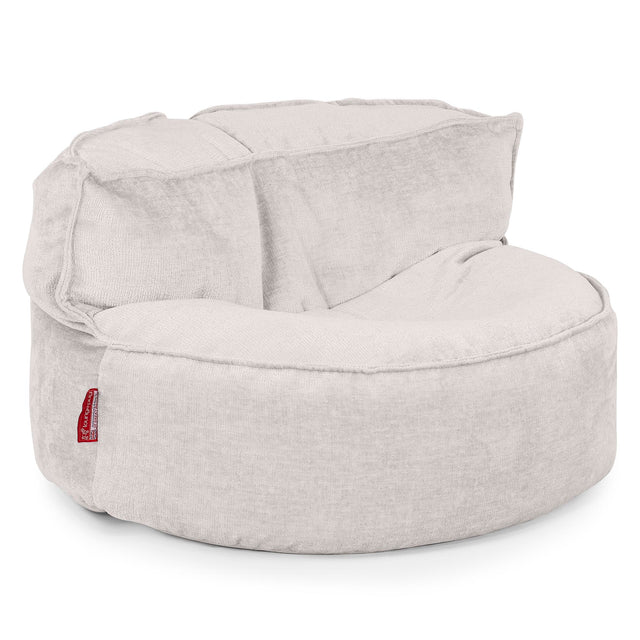 Chloe Bean Bag Sofa - Chenille Cream 01