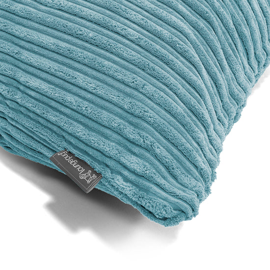 XL Rectangular Support Cushion 40 x 80cm - Cord Aegean Blue 02