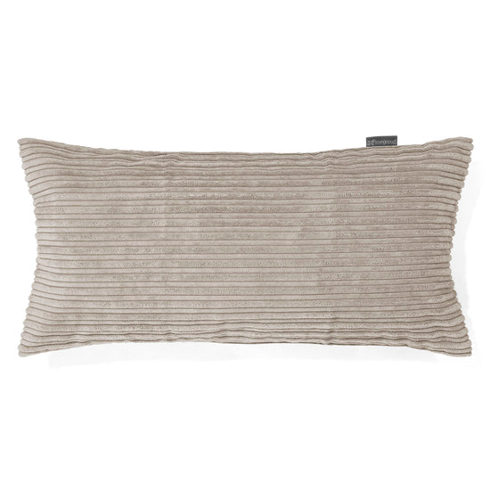 XL Rectangular Support Cushion 40 x 80cm - Cord Mink 01