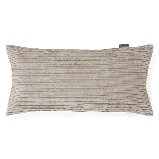XL Rectangular Support Cushion 40 x 80cm - Cord Mink 01
