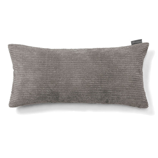 XL Rectangular Support Cushion 40 x 80cm - Pom Pom Charcoal Grey 01