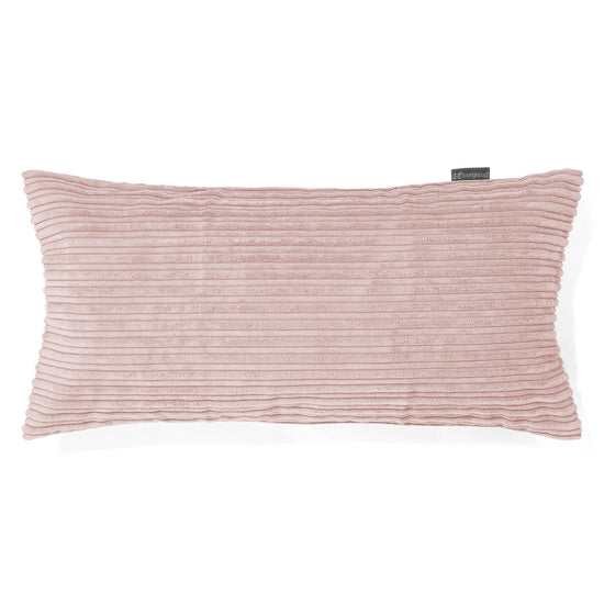 XL Rectangular Support Cushion 40 x 80cm - Cord Blush Pink 01