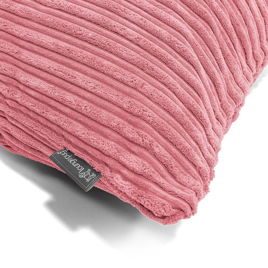 XL Rectangular Support Cushion 40 x 80cm - Cord Coral Pink 02