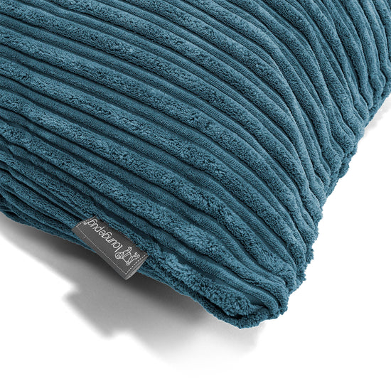 XL Rectangular Support Cushion 40 x 80cm - Cord Navy Blue 02