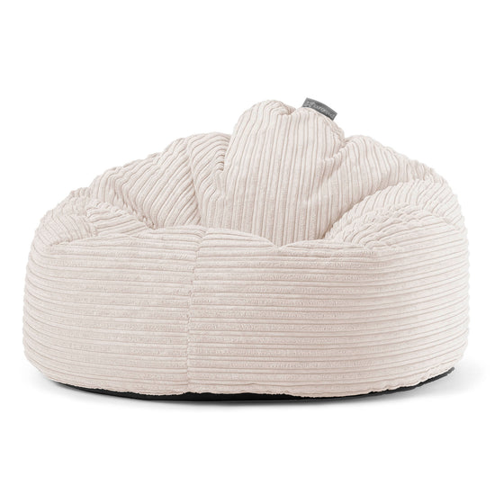 Archi Bean Bag Chair - Cord Ivory 01