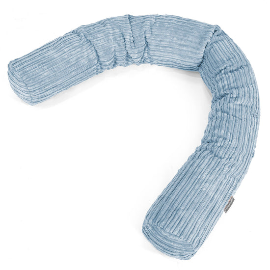 XXL Cuddle Cushion - Cord Baby Blue 01