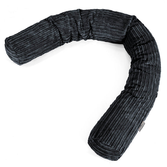 XXL Cuddle Cushion - Cord Black 01
