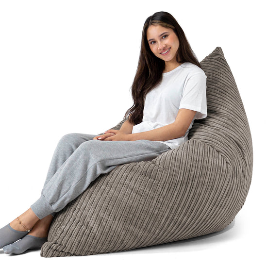XL Pillow Beanbag - Cord Graphite Grey 03