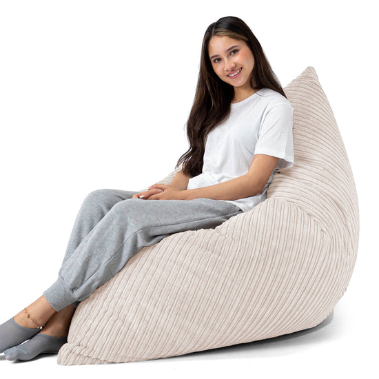 XL Pillow Beanbag - Cord Ivory 04