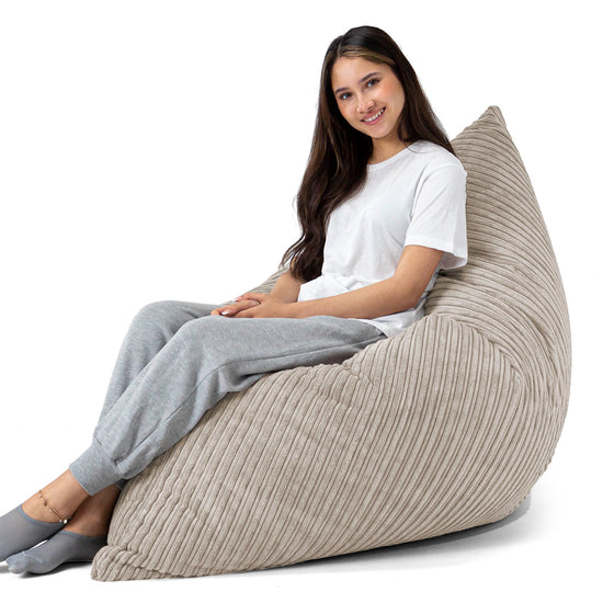 XL Pillow Beanbag - Cord Mink 04