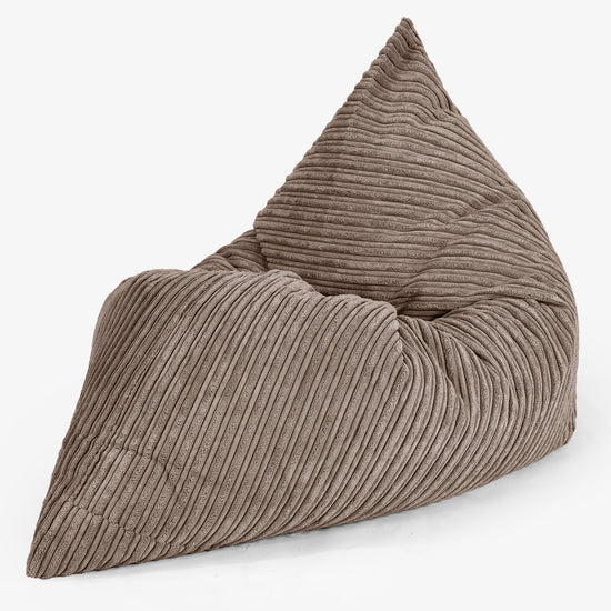 Junior Children's Beanbag 2-14 yr - Cord Mocha Brown 02
