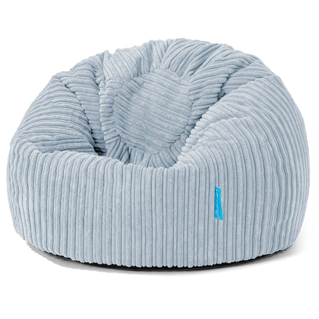 Classic Kids Bean Bag Chair 1-5 yr - Cord Baby Blue 01