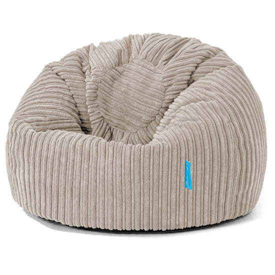 Classic Kids Bean Bag Chair 1-5 yr - Cord Mink 01