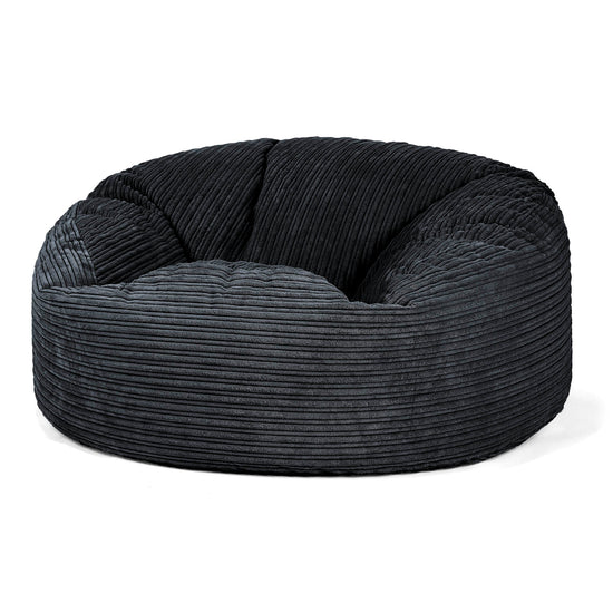 Mammoth Bean Bag Sofa - Cord Black 01
