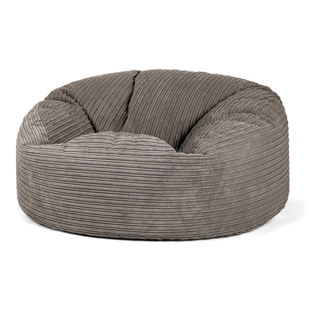 Mammoth Bean Bag Sofa - Cord Graphite Grey 01