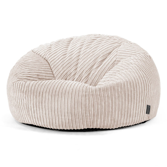 Classic Sofa Bean Bag - Cord Ivory 01