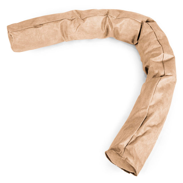 XXL Cuddle Cushion - Distressed Leather Honey Brown 01