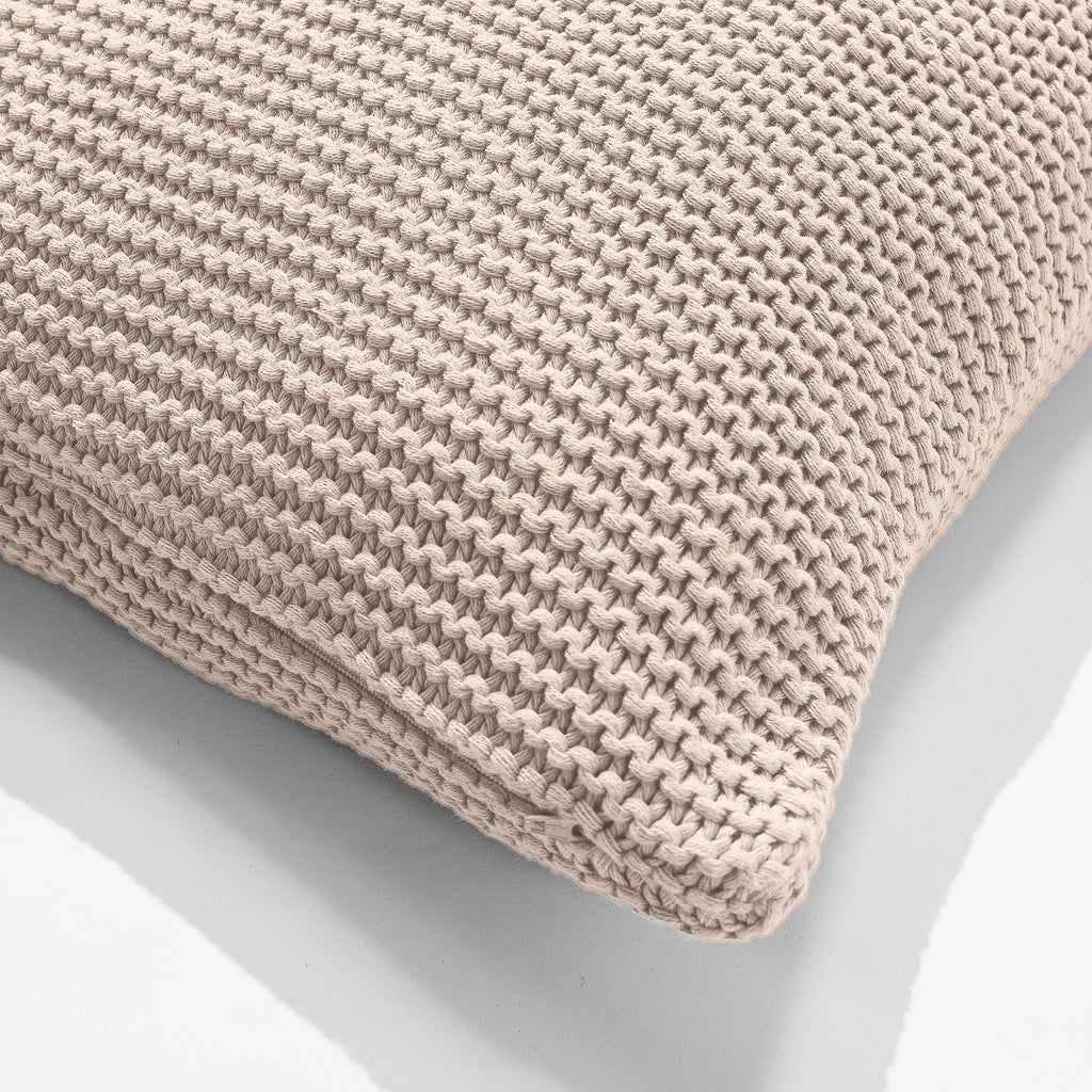 Scatter Cushion 45 x 45cm - 100% Cotton Ellos Cream 02