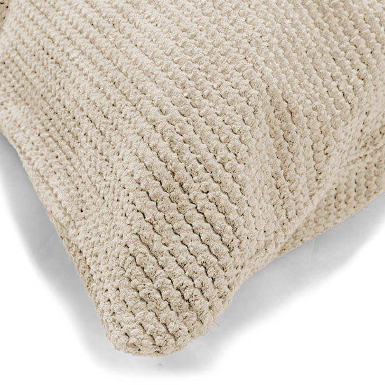 Extra Large Scatter Cushion 70 x 70cm - Pom Pom Ivory 03